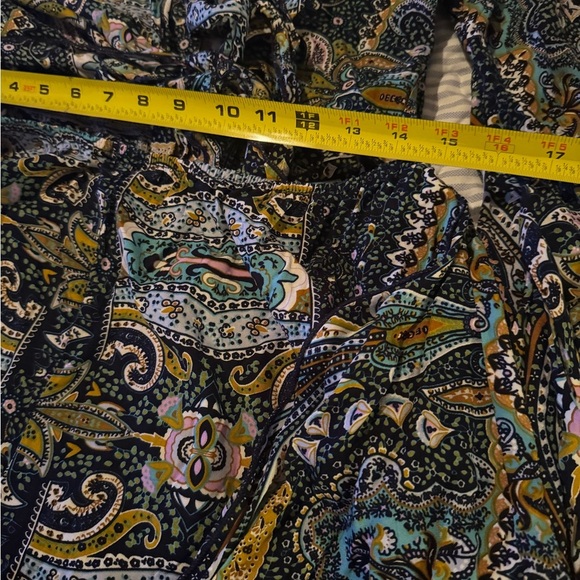 Bohemian Blue Paisley Romper - Picture 8 of 8